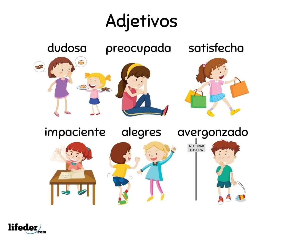 Adjetivos calificativos 